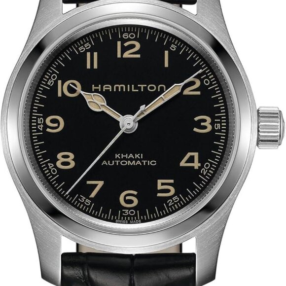 Hamilton Other - Hamilton Khaki Field Murph Automatic Black Dial Men's Watch H70605731, Black, 42